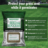 GreenView 38 lbs. Fairway Formula Seeding Success Biodegradable Mulch with Fertilizer