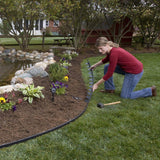 E-Z Connect 24 ft. Multipurpose Paver Edging Project Kit in Black - Super Arbor