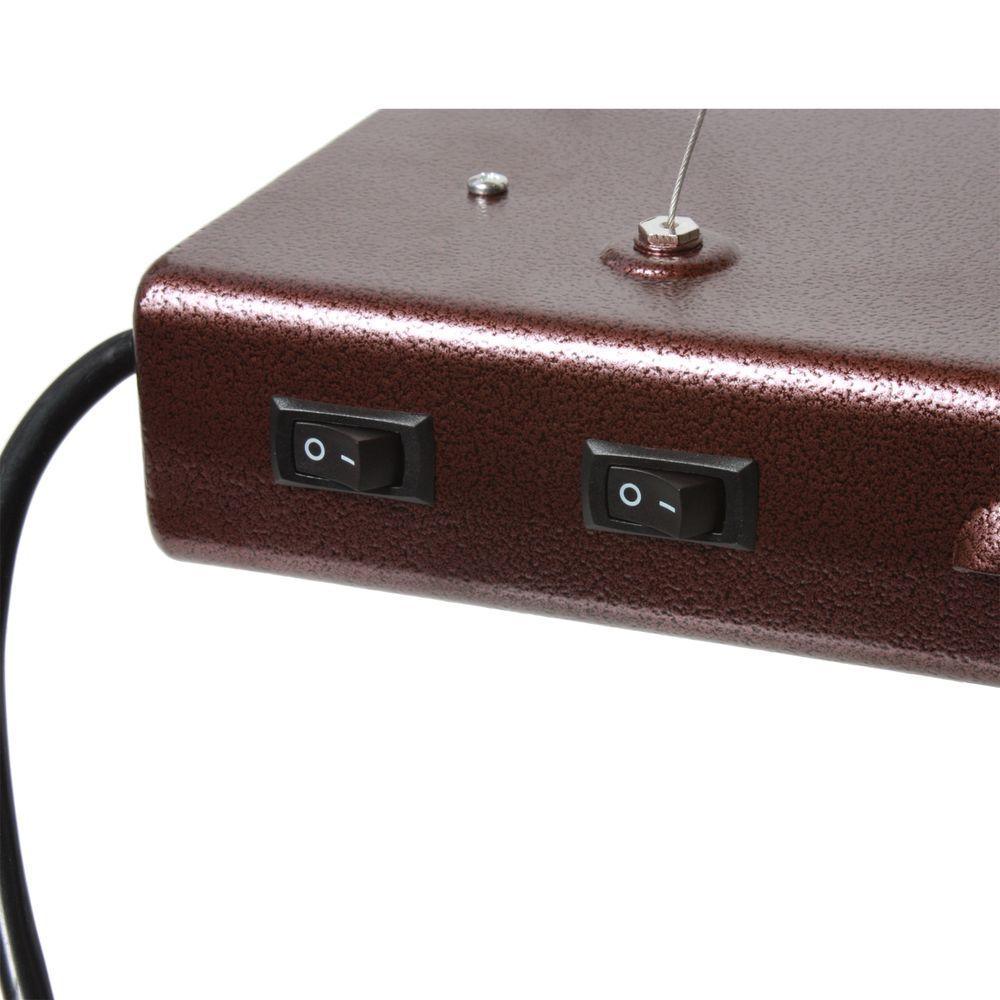 2 ft. 4-Bulb T5 High Output Copper Fluorescent Grow Light Fixture with Timer - Super Arbor
