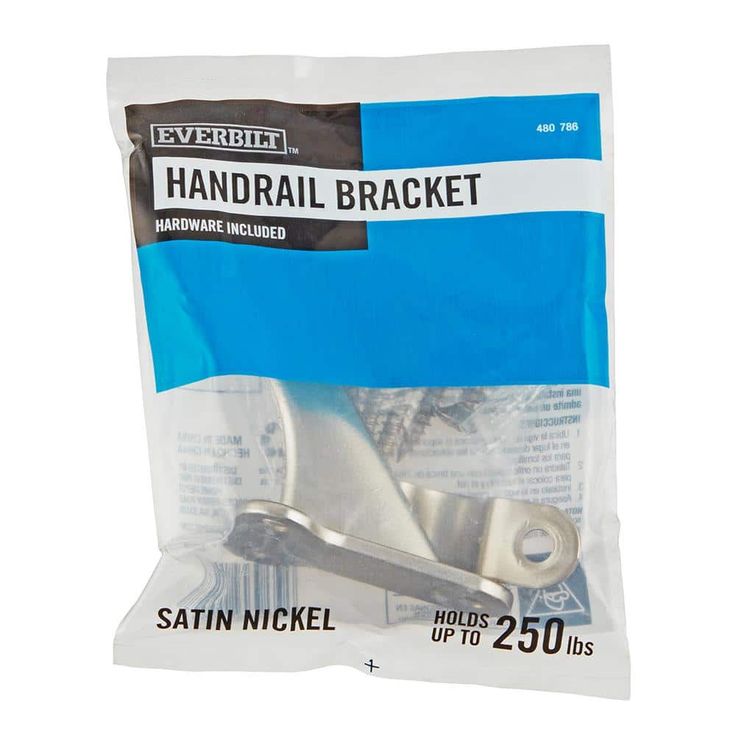 Everbilt Satin Nickel Handrail Bracket
