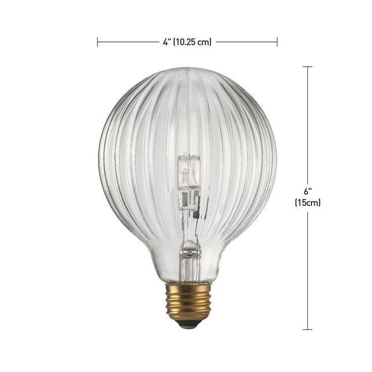 Globe Electric 40W Designer Vintage Globo Halogen Light Bulb