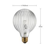 Globe Electric 40W Designer Vintage Globo Halogen Light Bulb