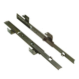 Richelieu Accuride 14 in. Black 3/4-Extension Side-Mount Ball-Bearing Keyboard Slide (Pair)
