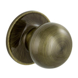 Jeffir Aged Bronze Hall/Closet Passage Door Knob - Super Arbor