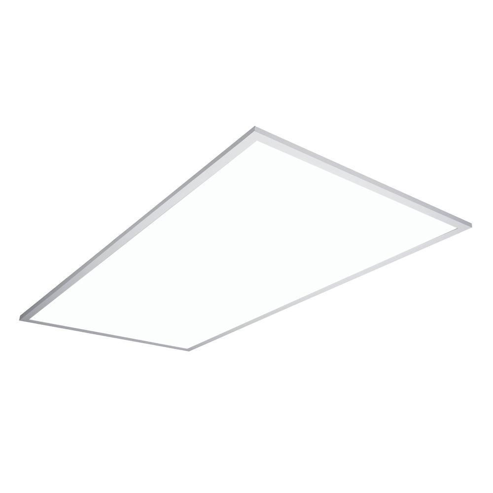 2 ft. x 4 ft. White Integrated LED Dimmable Flat Panel Light with Selectable Color Temperature - Super Arbor