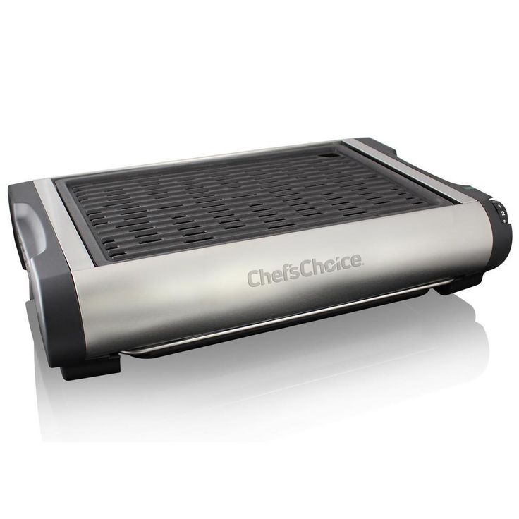 1500-Watt Black Indoor Electric Grill with Removable Nonstick Plate Drip Tray and Adjustable Temperature Control