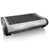 1500-Watt Black Indoor Electric Grill with Removable Nonstick Plate Drip Tray and Adjustable Temperature Control