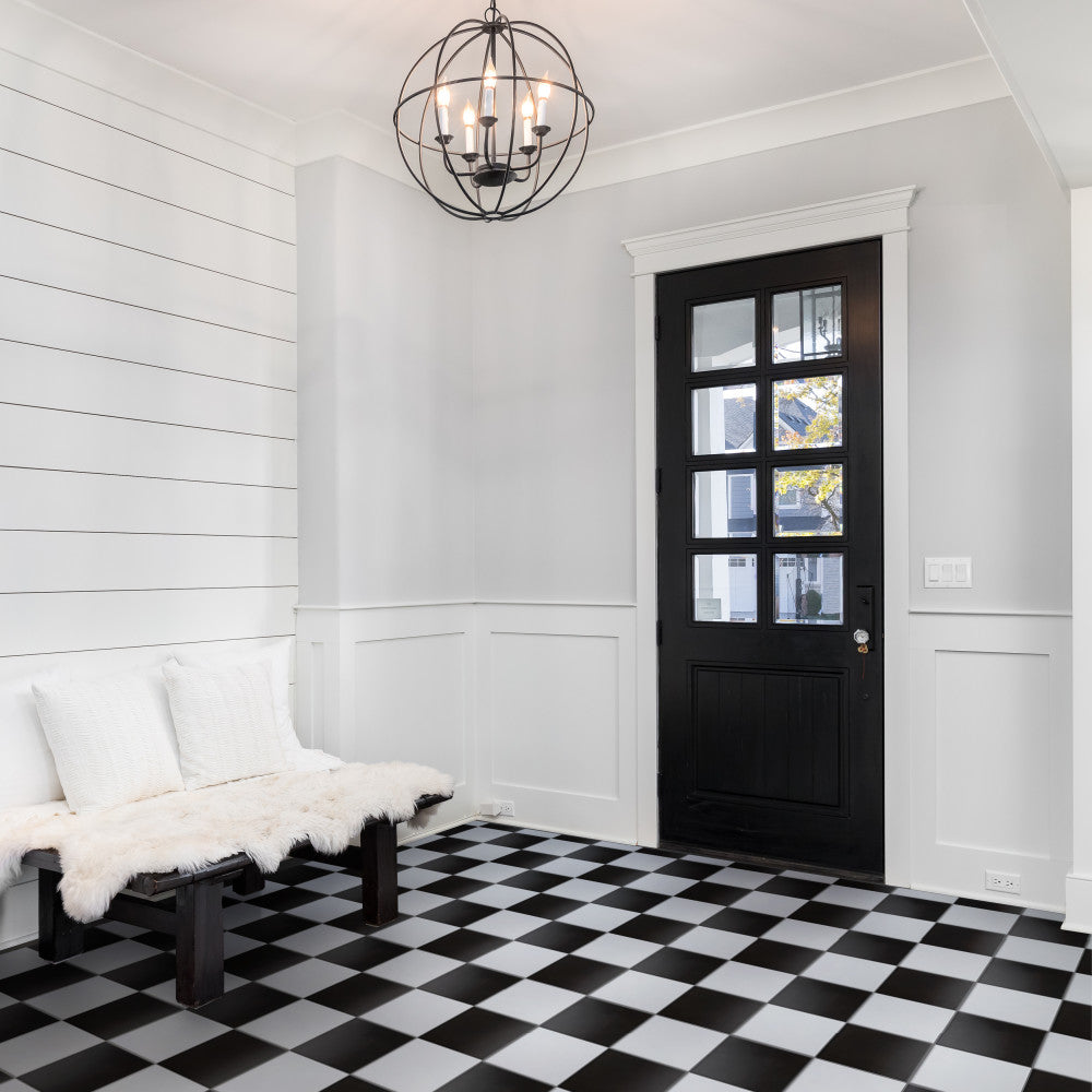 Merola Tile Checker 17-5/8 in. x 17-5/8 in. Ceramic Floor and Wall Tile (11.02 sq. ft. / case)