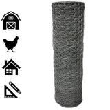 Acorn International 2 in x 6 ft. x 50 ft. Poultry Netting