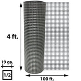 Acorn International 1/2 in. x 4 ft. x 100 ft. Hardware Cloth
