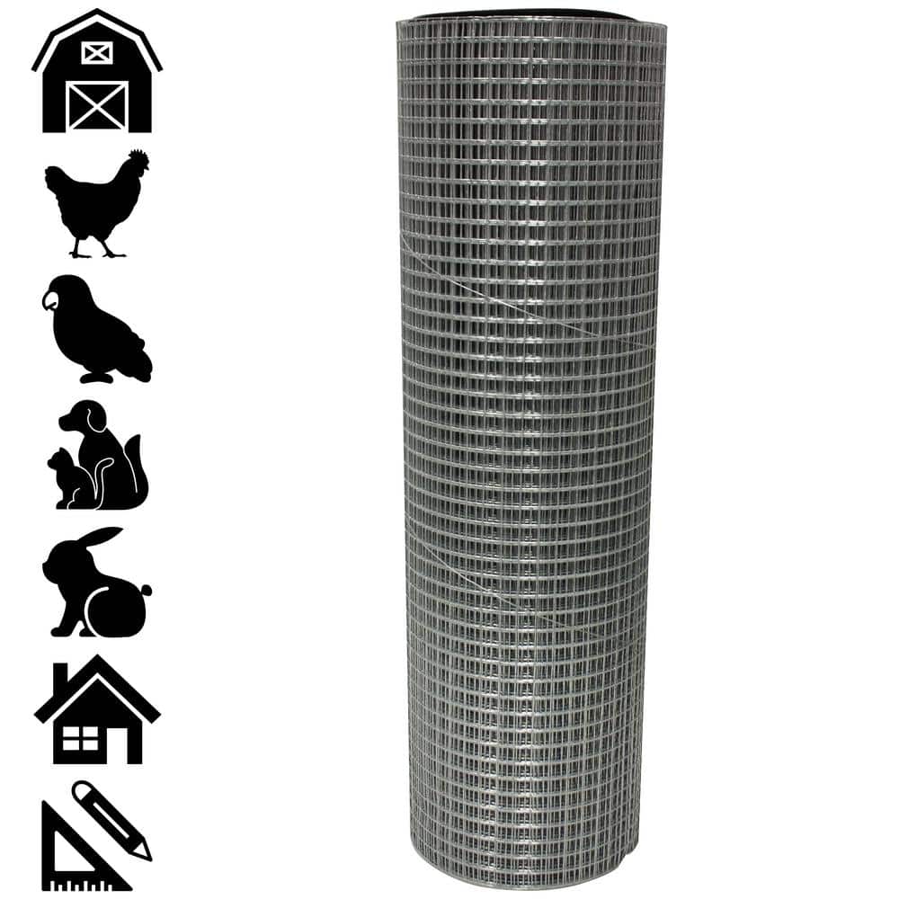 Acorn International 1/2 in. x 4 ft. x 50 ft. Hardware Cloth