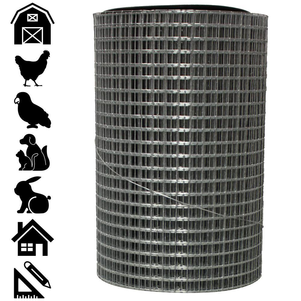 Acorn International 1/4 in. x 30 in. x 100 ft. 23-Gauge Hardware Cloth