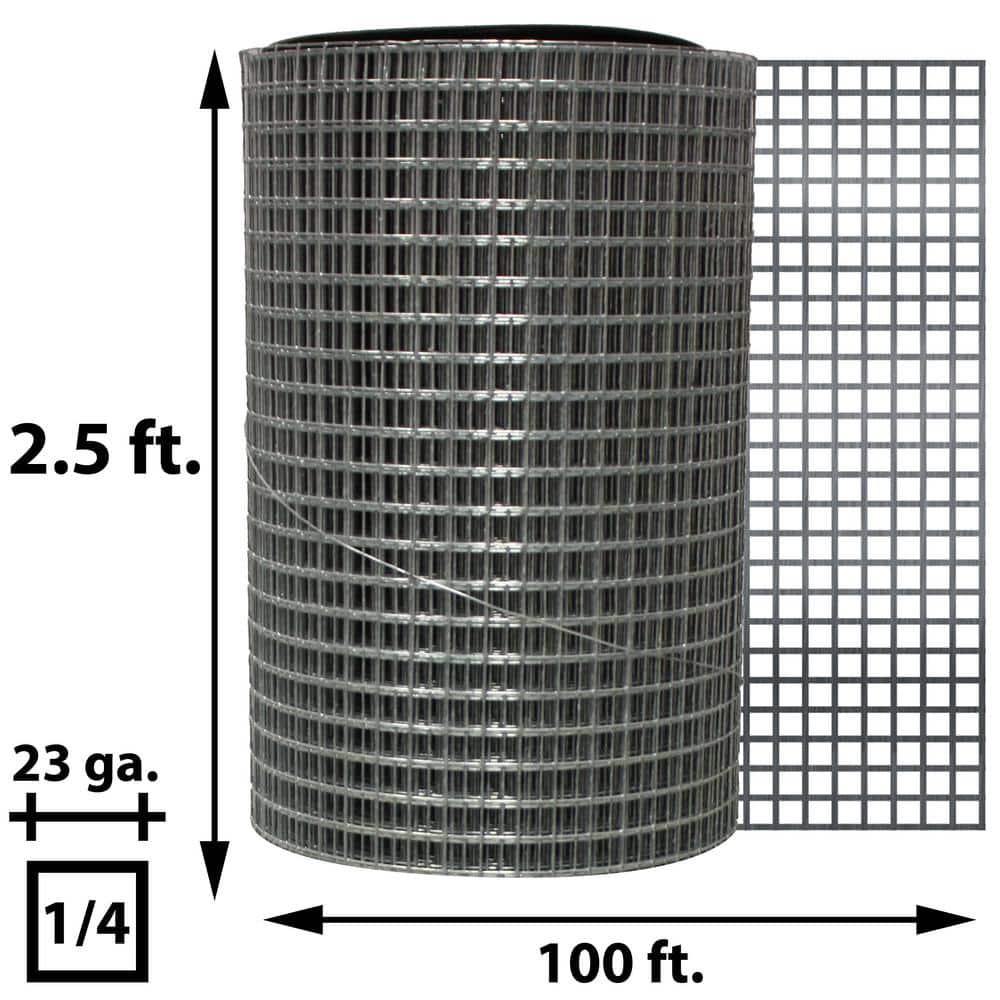Acorn International 1/4 in. x 30 in. x 100 ft. 23-Gauge Hardware Cloth