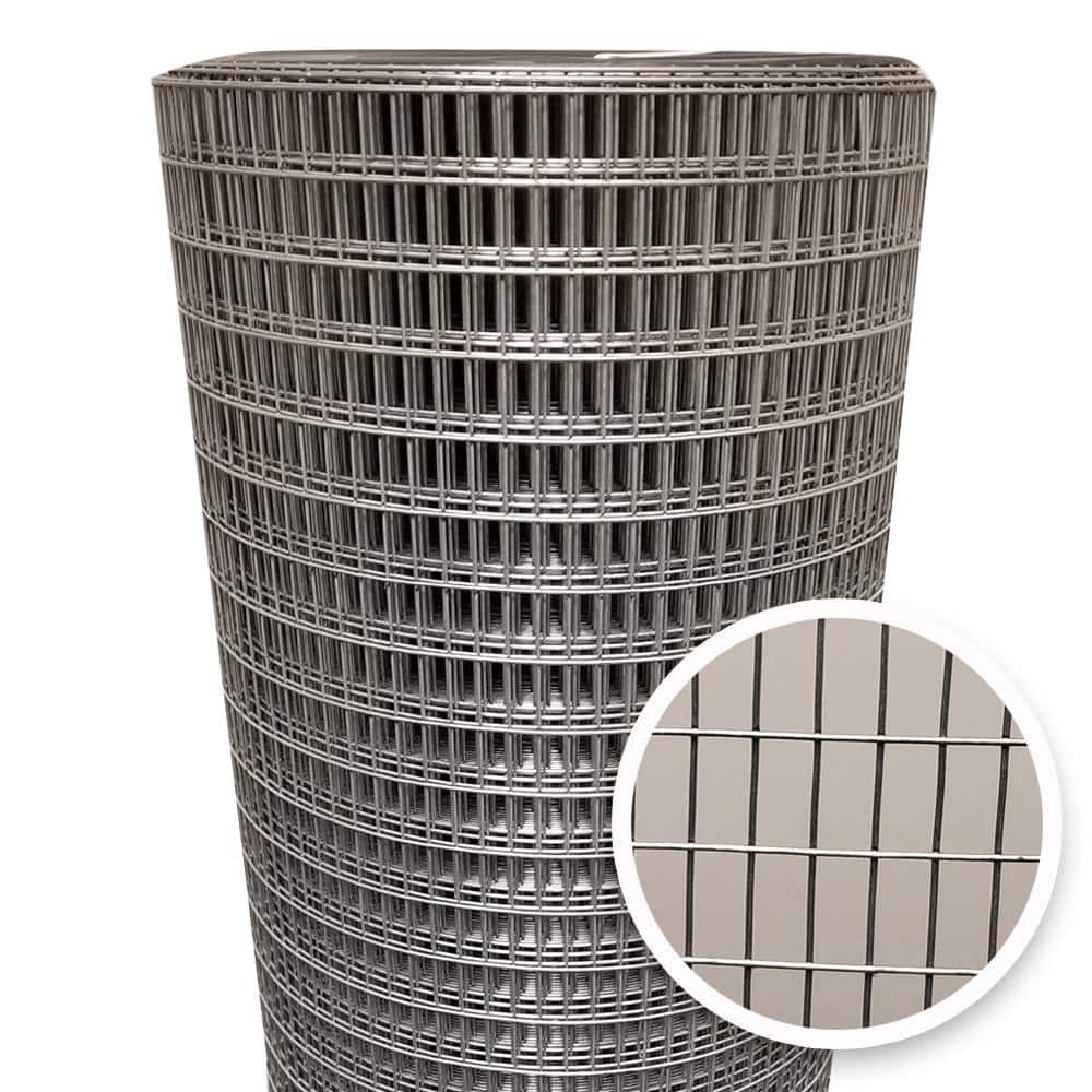 Acorn International 5 ft. x 100 ft. 14-Guage Galvanized Welded Wire