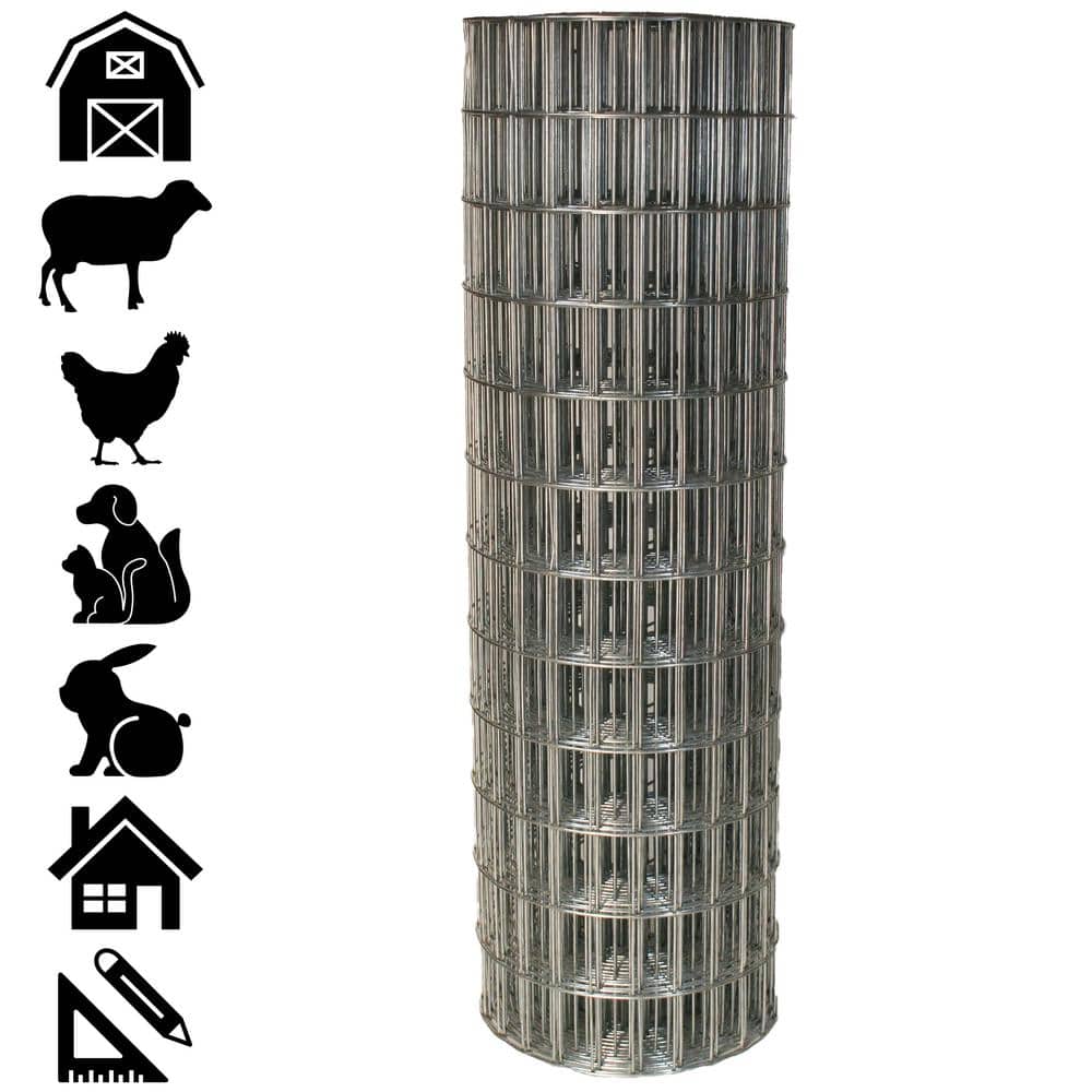 Acorn International 3 ft. x 100 ft. 16-Guage Galvanized Welded Wire