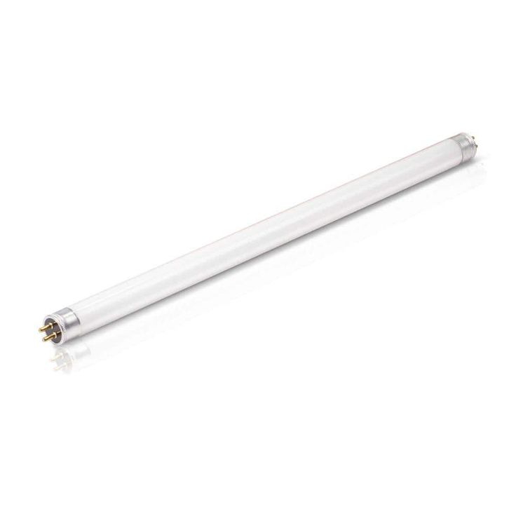 Philips 8-Watt 12 in. Linear T5 Fluorescent Tube Light Bulb Bright White (3000K)