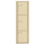 Versatile 3-Parcel Locker Wall-Mount 4C Mailbox - Super Arbor