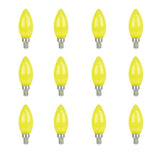 Feit Electric 60-Watt Equivalent CA10 Candelabra Base LED Bug Light Bulb (12-Pack)