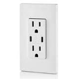 15 Amp White Duplex Tamper-Resistant Outlets with 6 Amp USB Dual Type-C Power Delivery In-Wall Chargers - Super Arbor