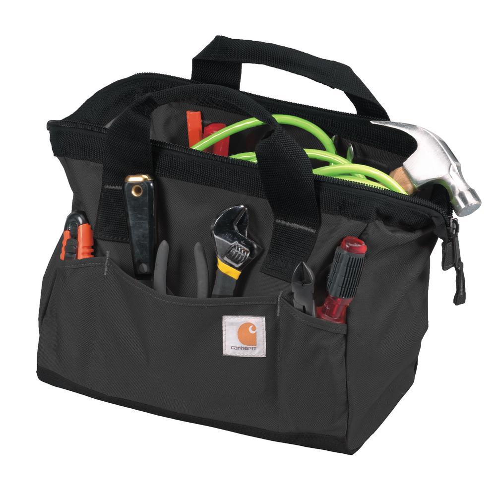 Trade Medium 13 in. Black Tool Bag - Super Arbor
