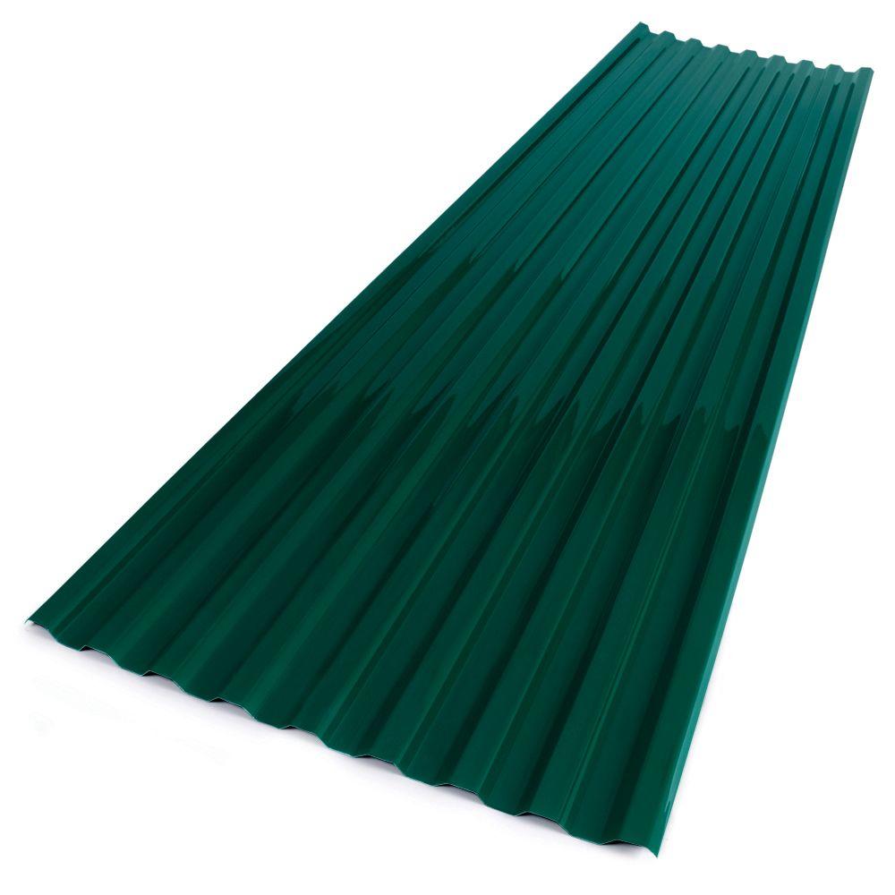 26 in. x 12 ft. Polycarbonate Roofing Panel in Clear