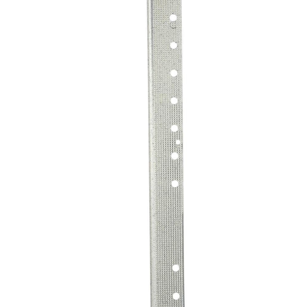 1-1/4 in. x 10 ft. Galvanized Steel Drywall Corner Bead - Super Arbor