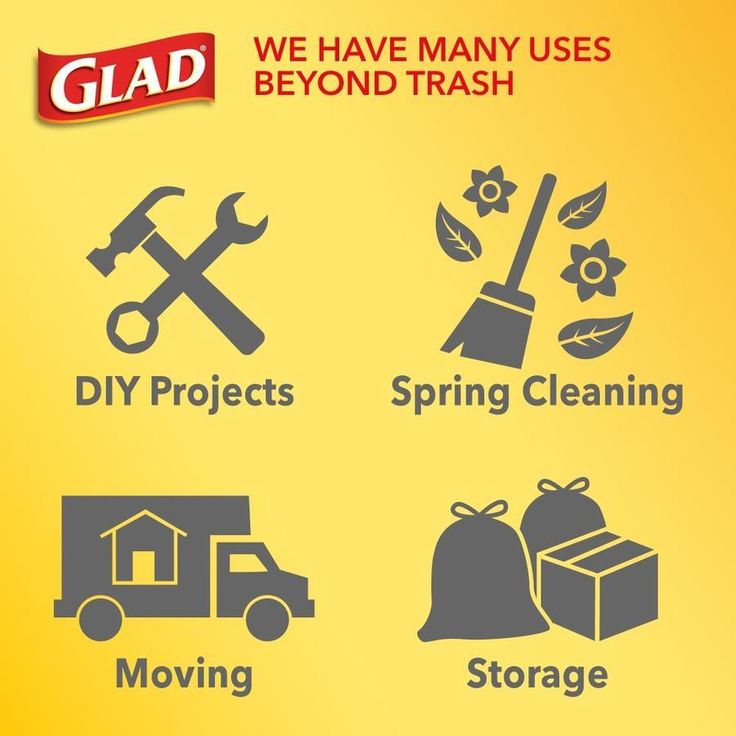 Glad Odor Shield 50-Pack 13-Gallon Gain White Polypropylene Kitchen Trash Bag