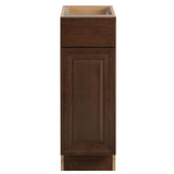 Benton Assembled 12x34.5x24.5 in. Base Cabinet with Soft Close Full Extension Drawer in White - Super Arbor