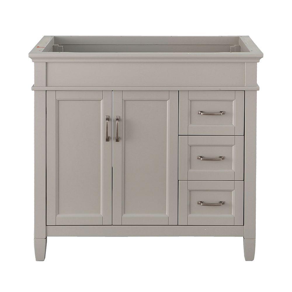Ashburn 30 in. W x 21.63 in. D Vanity Cabinet in Grey - Super Arbor
