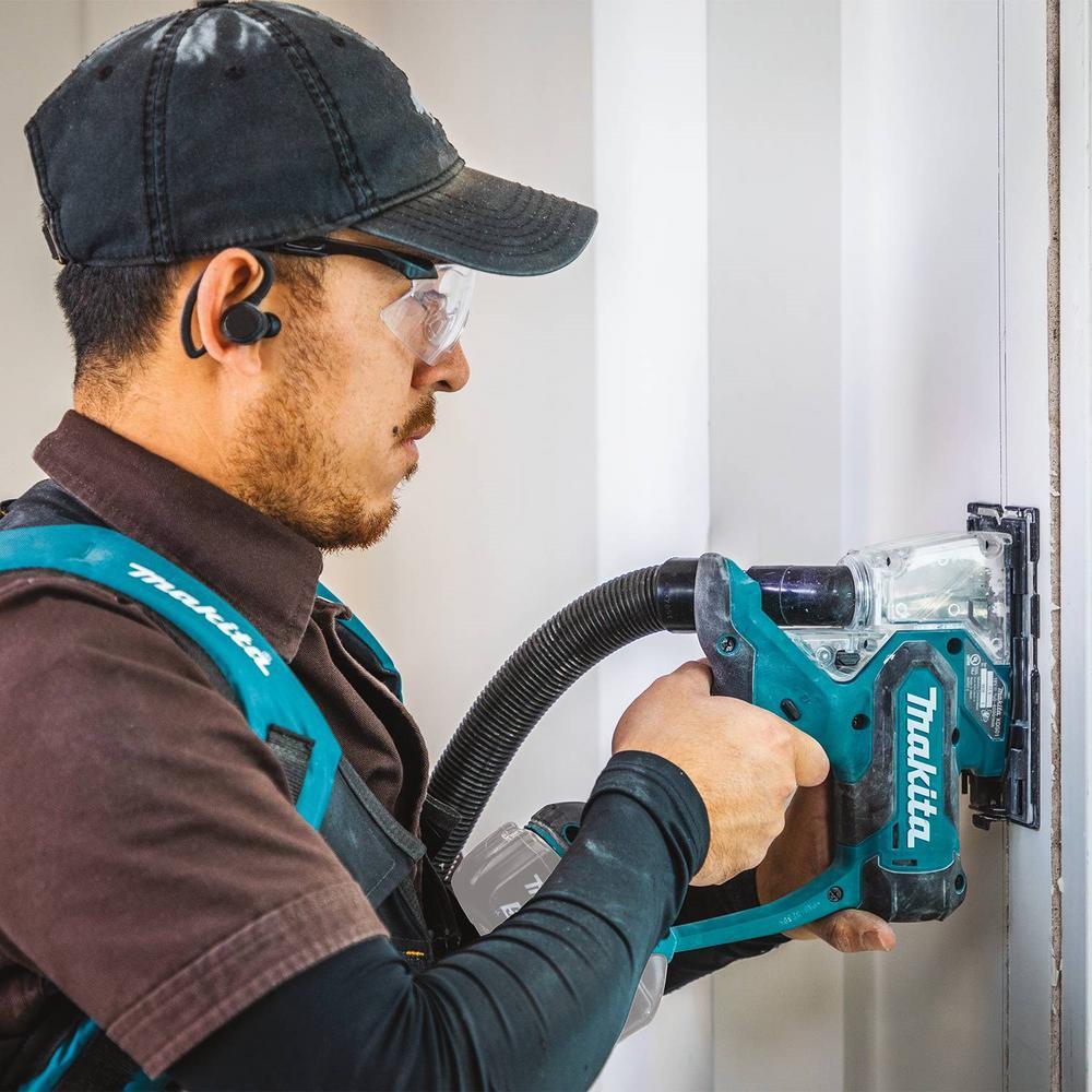 5.0 Ah 18-Volt LXT Lithium-Ion Brushless Cordless 9 in. Drywall Sander Kit, AWS Capable with bonus 18V LXT Cut-Out Saw - Super Arbor