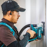5.0 Ah 18-Volt LXT Lithium-Ion Brushless Cordless 9 in. Drywall Sander Kit, AWS Capable with bonus 18V LXT Cut-Out Saw - Super Arbor