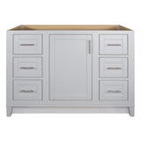 Kinghurst 48 in. W x 21 in. x 33.5 in. H D Bathroom Vanity Cabinet Only in White - Super Arbor