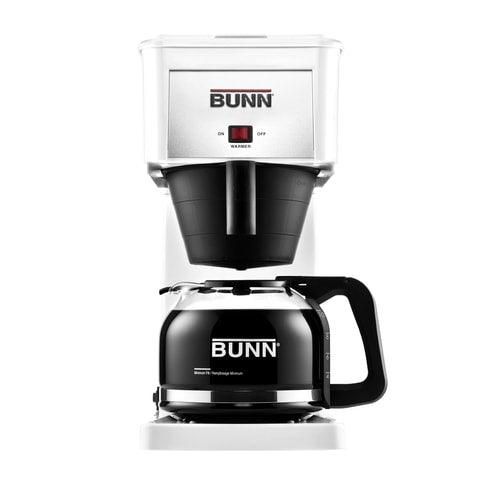 BUNN Velocity Brew 10-Cup White Residential Drip Coffee Maker