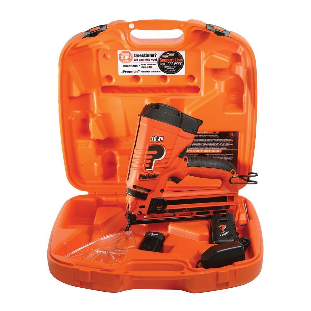 16-Gauge Cordless Lithium-Ion Angled Finish Nailer - Super Arbor