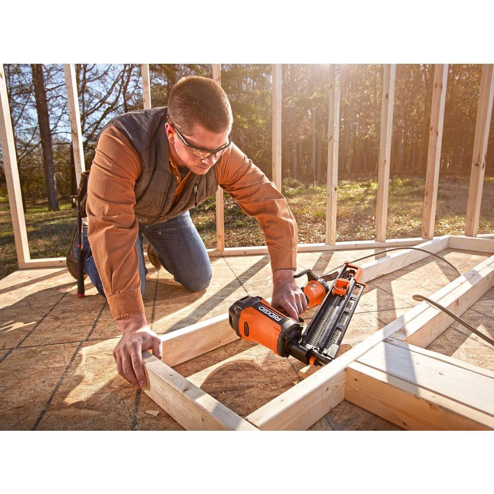 21-Degree 3-1/2 in. Round Head Framing Nailer - Super Arbor