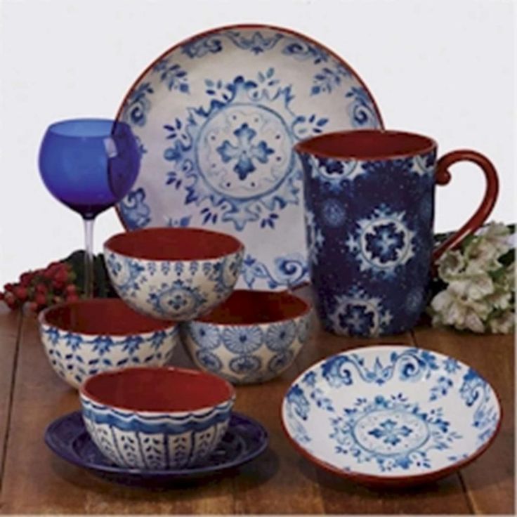 Porto 4-Piece Multi-Colored 8.5 in. x 1.5 in. Soup/Pasta Bowl Set
