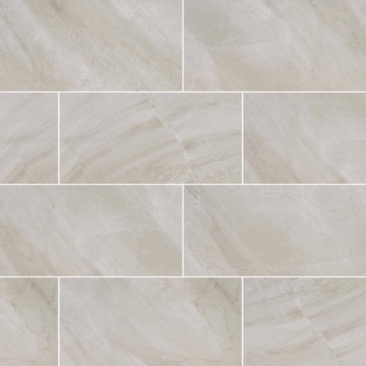 MSI Adella Gris Satin 12 in. x 24 in. Matte Porcelain Wall Tile (560 sq. ft./Pallet)