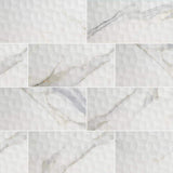 MSI Adella Viso Calacatta 12 in. x 24 in. Ceramic Matte Marble Look Wall Tile (840 sq. ft./Pallet)