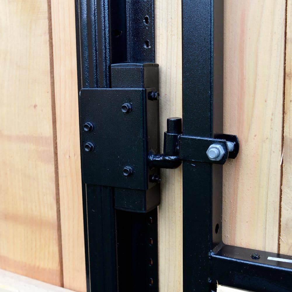 Adjust-A-Gate 47 in. H/ 60in.- 96 in. W Original Series 2-Rail Adjustable Double Drive Kit