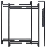 Adjust-A-Gate 47 in. H/ 60in.- 96 in. W Original Series 2-Rail Adjustable Double Drive Kit