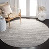 Safavieh Adirondack Sasha 4 x 6 Ivory/Silver Indoor Ombre Industrial Area Rug
