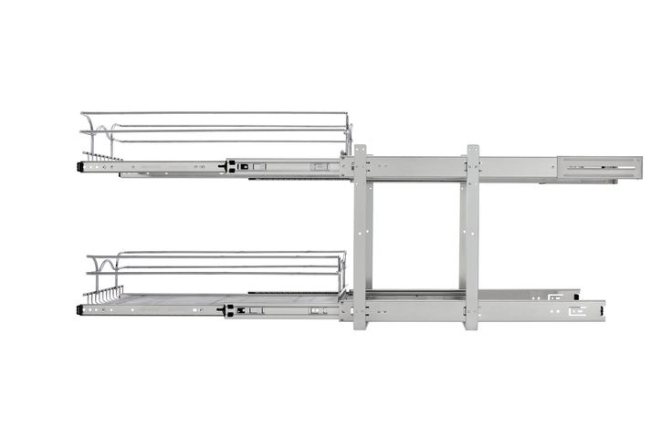 Rev-A-Shelf 17.5-in W x 6-in H 1-Tier Pull Out Metal Baskets & Organizers