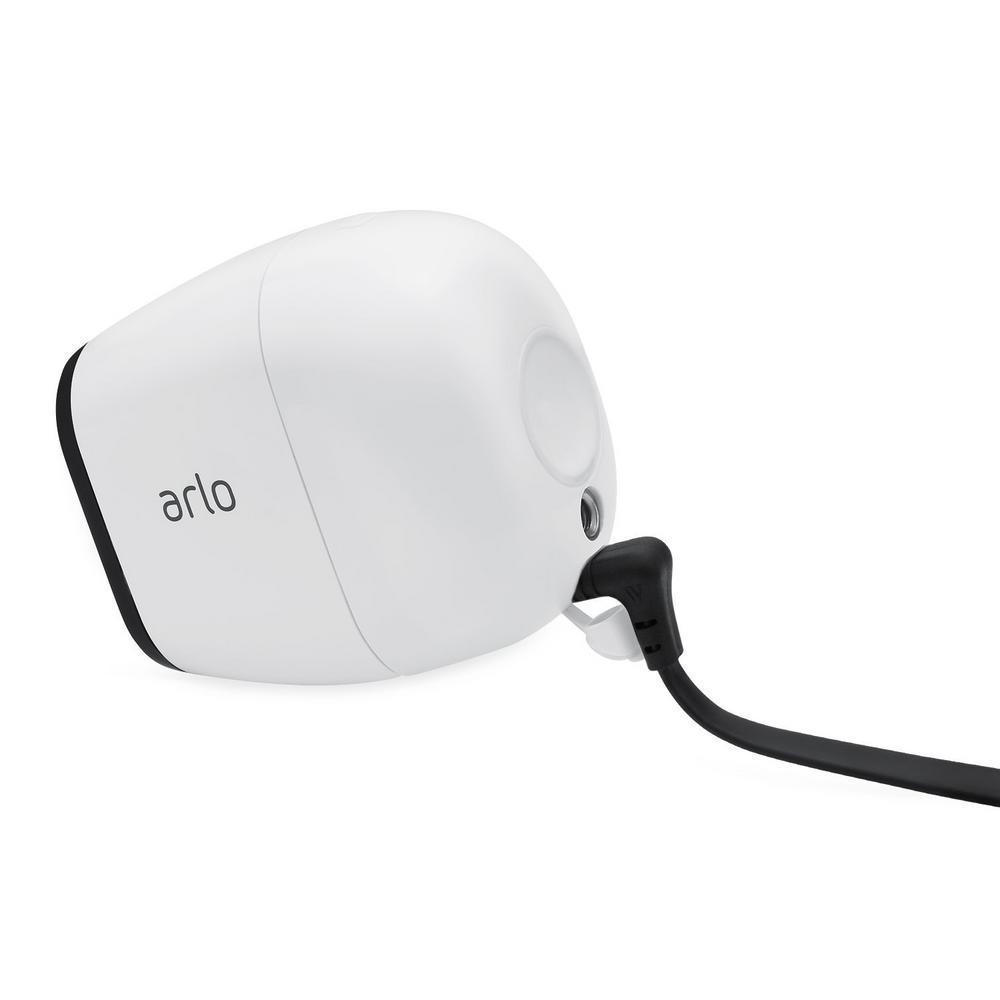 Arlo Pro, Pro 2 and GO Outdoor Weatherproof Charger - 16 ft. Quick Charge 3.0 Power Adapter for Cameras (Black) - Super Arbor