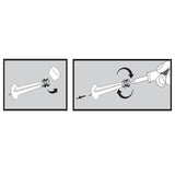 Satin Nickel Solid Door Stop