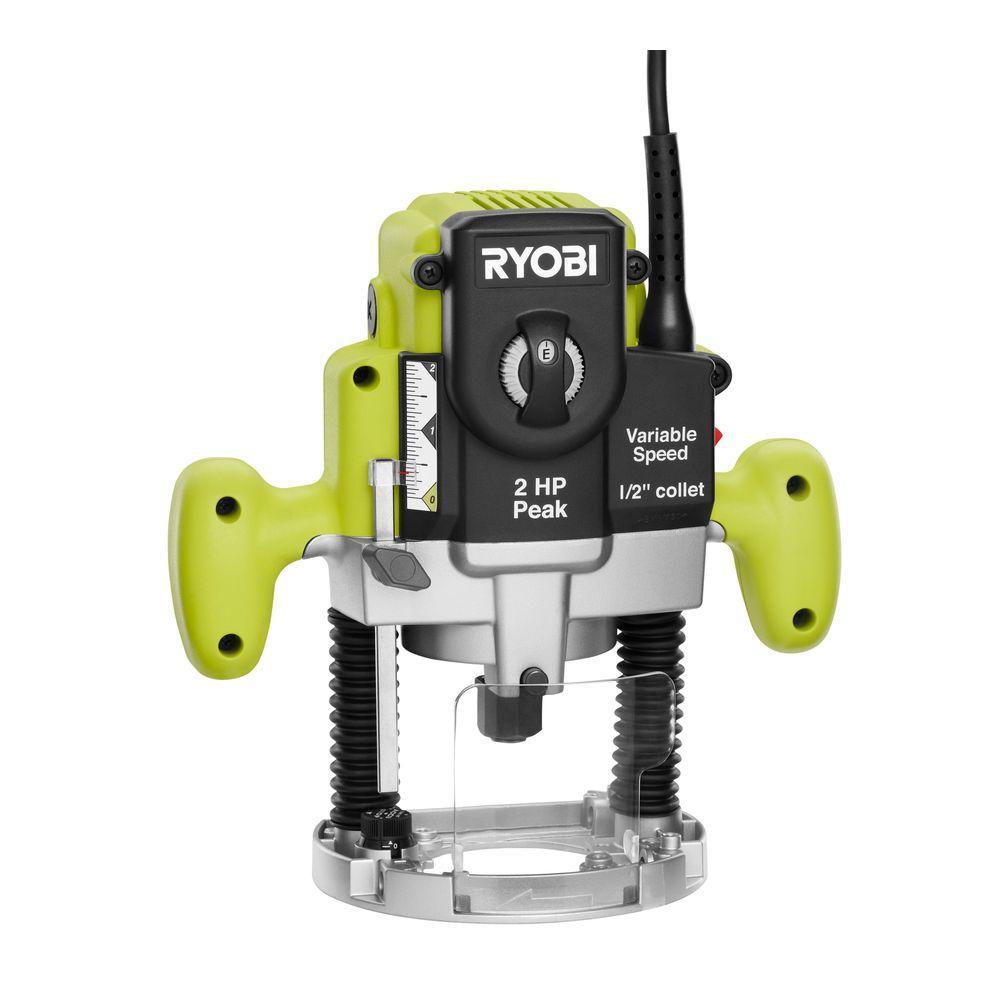 10 Amp 2 HP Plunge Base Router - Super Arbor