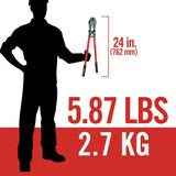 S24 24 in. Heavy-Duty Bolt Cutter - Super Arbor