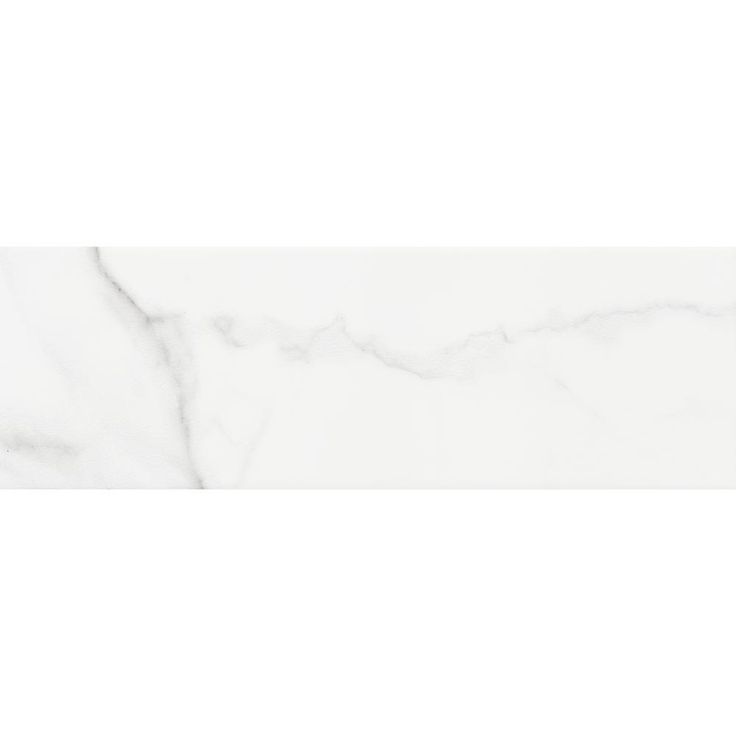 ELIANE Belmar White 4 in. x 12 in. Ceramic Wall Tile (10.98 sq. ft. / case)