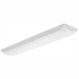 45 -Watt Matte White Integrated LED Flushmount - Super Arbor