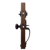 Heritage Black Door Handleset and Waverlie Lever Trim - Super Arbor