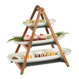 Artesano 4-piece Eye Catcher Tiered Server Set with Bowls